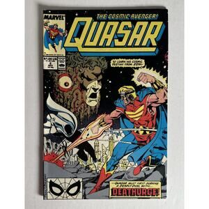 QUASAR #2 8.0 MARVEL COMIC BOOK CM33-227